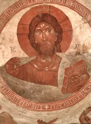 Christ Pantocrator, on the cupola of the Church
